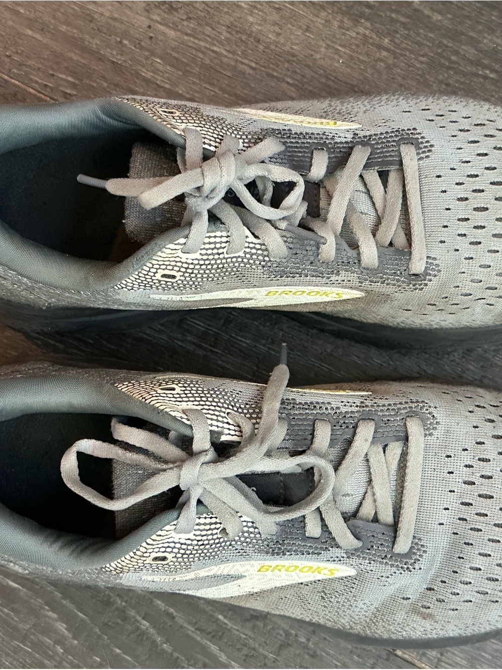 Brooks Ghost Gray Running Sneakers
